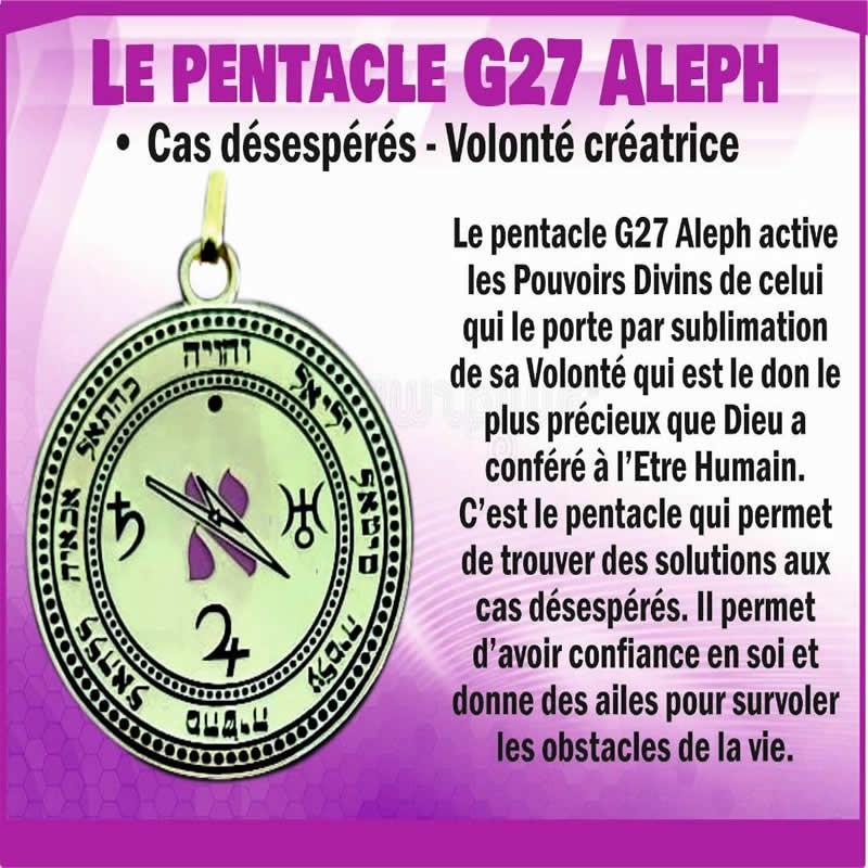 Pentacle G27 ALEPH